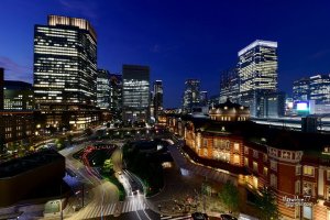 【日本】東京夜拍2--東京車站.點亮東京夜空的明珠