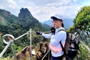 孝子山，慈母峰，普陀山，順遊嶺腳瀑布
