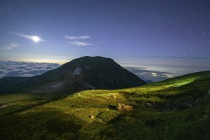 白馬三山/日本北阿爾卑斯百花繚繞