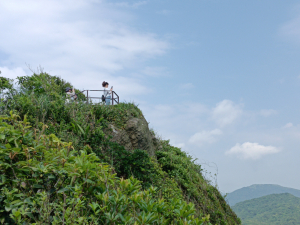基隆市情人湖步道+老鷹岩+大武崙砲台+大武崙山O型