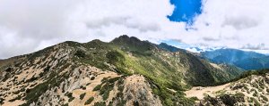 玉山南峰、東小南山