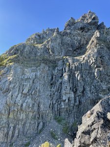 對關山上玉山北北峰