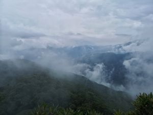 一路雨神伴行之 志繼山、東眼山、拉卡山、卡外山O型走法