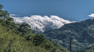 滿月圓雲瀑, 溪瀑與楓-20211214