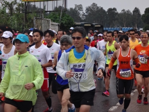 2014第22屇美津濃半馬拉松(起步)