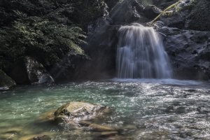 2020-1-6灰窯瀑布( 灰窯產業道路上)
