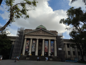 2025-07-29 二二八和平公園漫遊─翠亨閣→黃氏節孝坊→大天后宮舊址→國立台灣博物館→第九號蒸汽車頭→二二八紀念碑→介壽公園