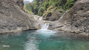 【大石門瀑布】苗栗泰安【水雲瀑布】前哨站~不用涉水即可陶醉美景中