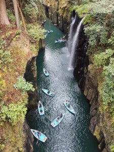 日本九州:宮崎縣高千穂峽