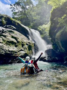 親民溯溪路線/三峽中坑溪姐妹瀑布❤️