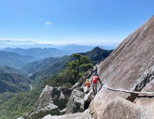 2021「鳶嘴西稜步道」連走「橫嶺山步道」_《肥崠、醜崠、鳶嘴、橫嶺、沙蓮、笛吹山〇形縱走》