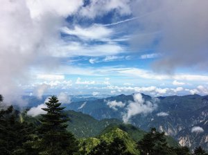 中橫四辣特辣-中部城舍瞬間即景-白姑大山-2018/8/4