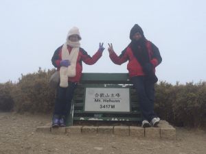 105年寒流天上山等雪