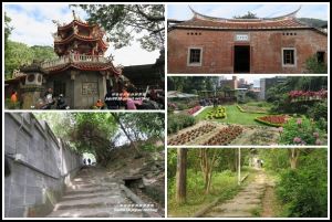 新北泰山。明志書院。頂泰山巖。崎頭步道。山頂步道。義學公園走春