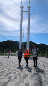 兩輪+兩腿(十四) 大溪河濱公園 中庄調整池 中庄吊橋 韭菜花田 中庄景觀土丘
