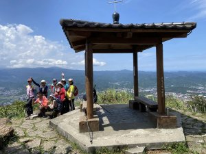 20230827汐止火車站-槓尾山-茄苳瀑布-大尖山瀑布-大尖山-五谷金聖殿