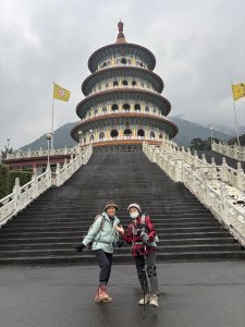 淡水天元宮(櫻花) >楓樹湖步道(木蓮花)> 跤頭趺崙步道