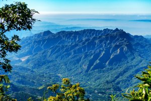 「大橫屏山」水長流線雖然冷門，但展望處見九九峰層層稜脊讓人印象深刻！