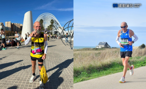 【話題】配速不輸年輕人 70歲爺爺馬拉松飆3:00:33  80歲爺爺10公里跑進45分