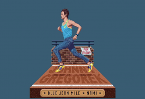 【人物】穿上了牛仔褲你能跑多快？Johnny Gregorek 跑出4：06.25新世界紀錄！