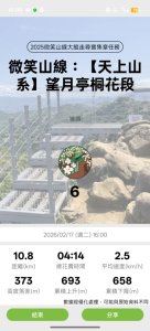 微笑山線：【天上山系】望月亭桐花段