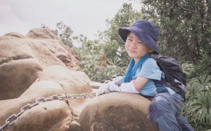 四歲小樂的皇帝殿東峰初體驗