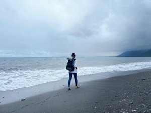 花東徒步分享：七星潭的森林與海洋。「或許透過時間感受到釋放，也是完成徒步的一種方式吧。」