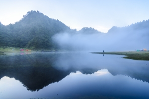 美麗的驚嘆號 ~ 松蘿湖