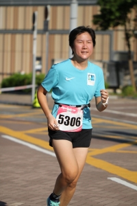 5KM (30m before finish line)