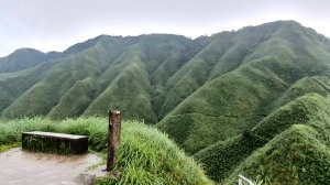 【中級山】宜蘭抹茶山（三角崙山），聖母登山步道，五峰旗瀑布