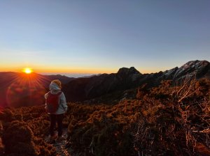 玉山前北主西峰連假尾巴人品大爆發