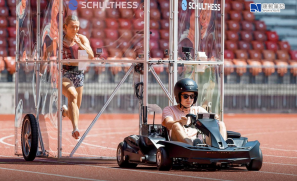 【運動科學】瑞士理工學院研發「超速訓練」技術  透過特殊裝置令跑手減低風阻影響