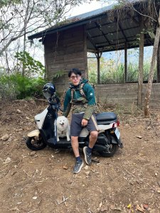 跟銀狐犬一起去蝴蝶谷瀑布找遺失登山杖 2025.12.5