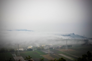 橫山仙境雲瀑~八卦山制高點