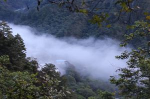 屋我尾山步道陡峭