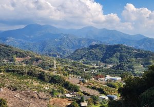 頂中嵙山，小中嵙登山步道（穿霧隘勇線），鯉魚伯公，東勢客家文化園區