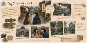 貴州, 織金-貴陽天河潭景區-青岩古鎮