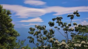 輕鬆健行欣賞飛碟雲下的山稜與屏東市區之美在德文山