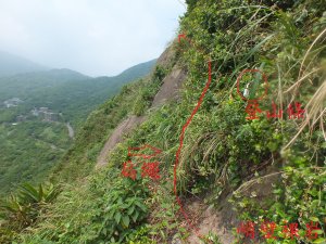 雷霆峰(石尪山)灰頭土臉下驚險撤退...