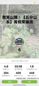 微笑山線：【五分山系】菁桐煤礦段