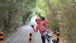 (姨婆趴趴走)第三十五集:新竹17公里海岸線自行車道騎乘自行車之旅
