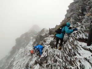 【新聞】玉山主、北峰有降雪情形，近日前往之山友須多加注意