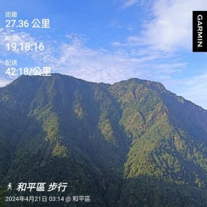 20240421台中南投馬崙山、白姑西峰、白姑大山三叉峰、白姑大山