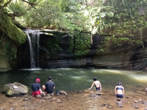 平溪區嶺腳步道+望古坑保甲路+嶺腳寮山+望古賞瀑步道(瀑布)+望古坑古道