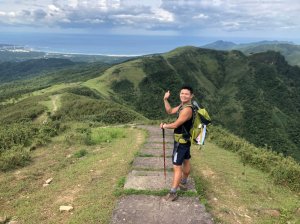 草嶺古道.灣坑頭山【颱風退散 強風來襲中