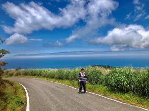 藍天白雲·蔚藍大海-大屯山車道輕鬆登大屯山主峰