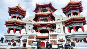 基隆龍頭山，中正公園（主普壇，大佛禪寺），二沙灣砲台（海門天險）