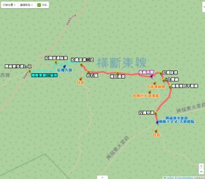 ✅0.4K-橫斷東線至興福寮水管路 (總計7段陡坡架繩.更新路條128.全段修徑開通)