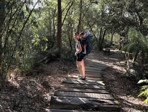 沿著微笑山線，和孩子一起走上和美山