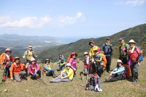 2022/3/13雪山尾稜南段－登山口→石城仔嶺水頭土地公→福隆山→大湖山→桶盤堀尖東峰→桶盤堀尖→草嶺古道啞口→草嶺古道(大里段) →大里車站